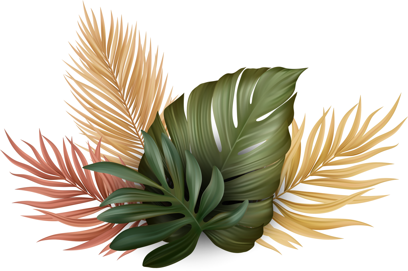 Tropic Palm Leaves